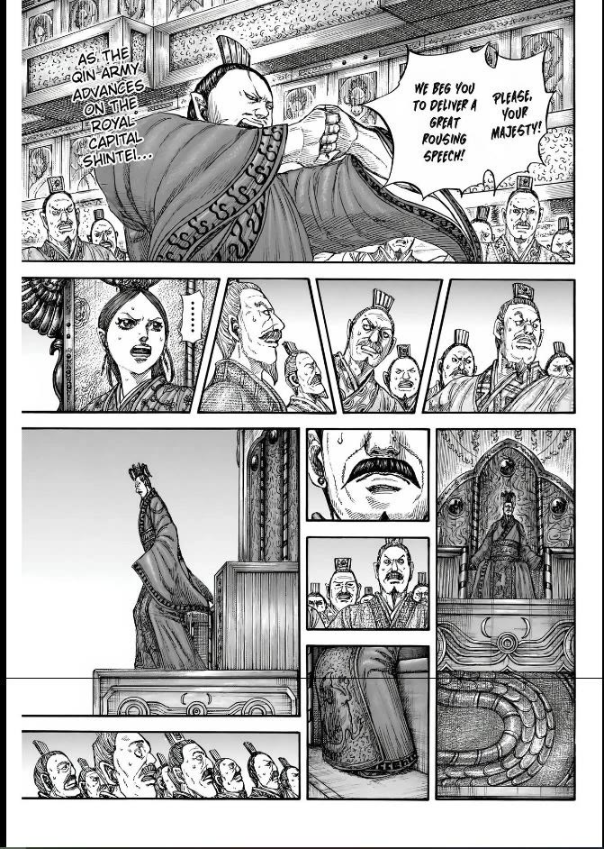 Kingdom chapter 835 page 1