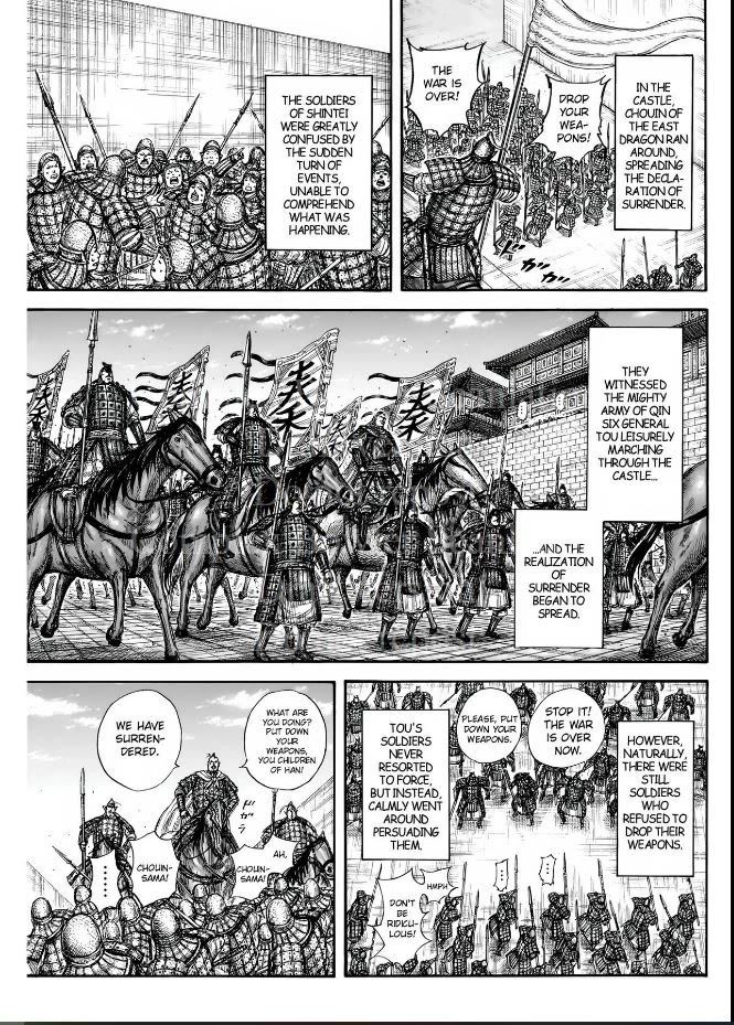 Kingdom chapter 838 page 10