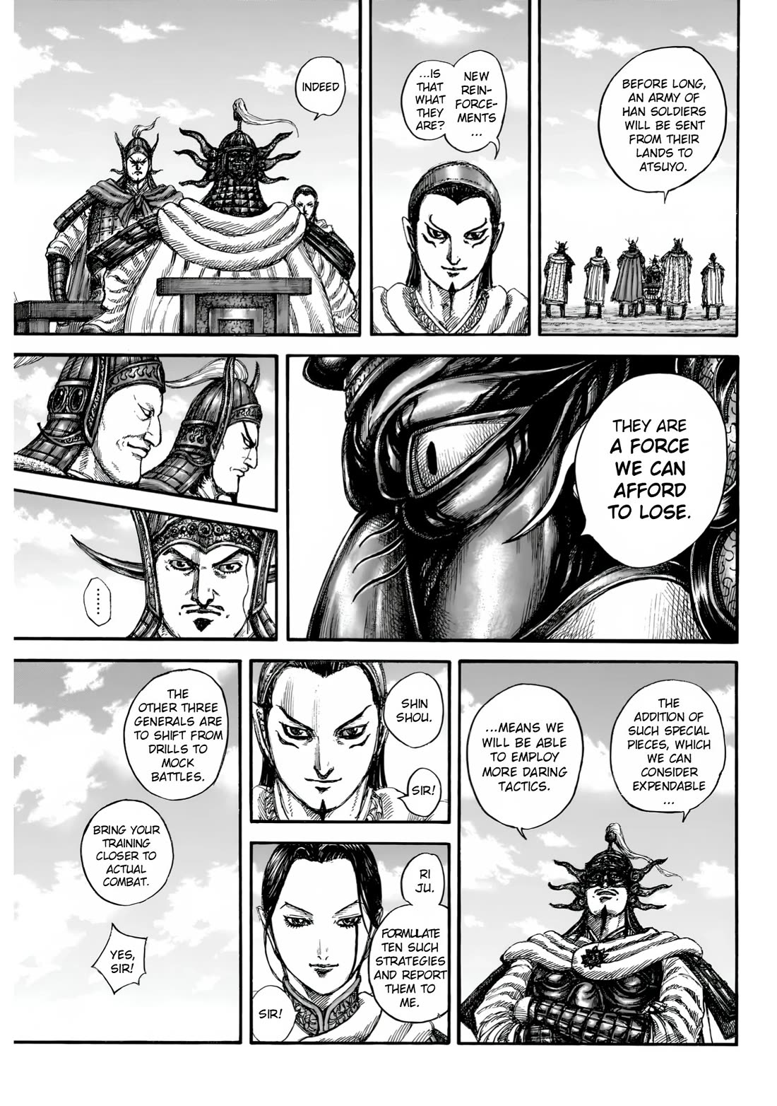 Kingdom chapter 845 page 17