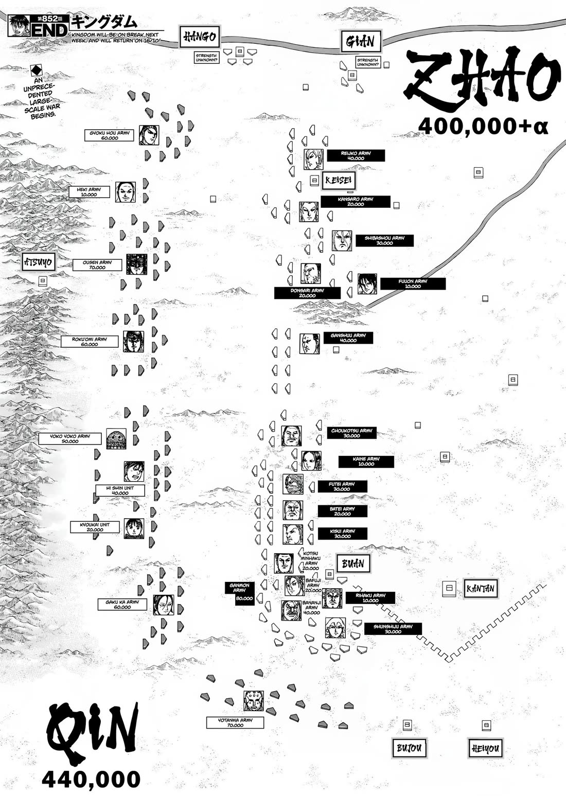 Kingdom chapter 852 page 19