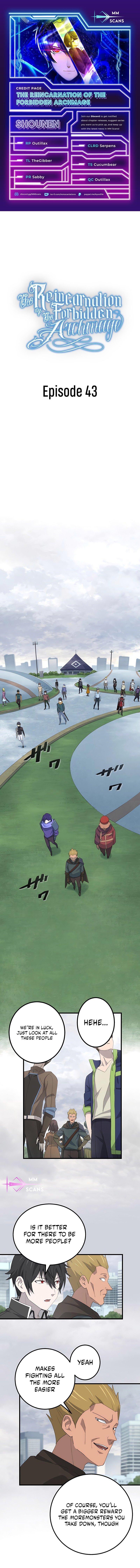 Kinki no Tensei Daimadoushi ~Munou kara Level Up de Saikyou ni~ chapter 43 page 1