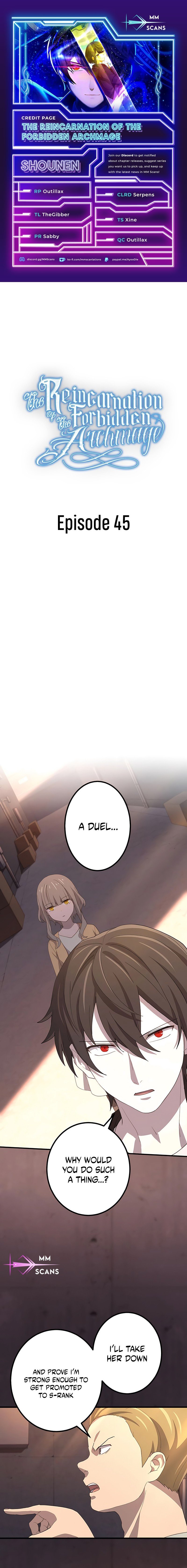 Kinki no Tensei Daimadoushi ~Munou kara Level Up de Saikyou ni~ chapter 45 page 1