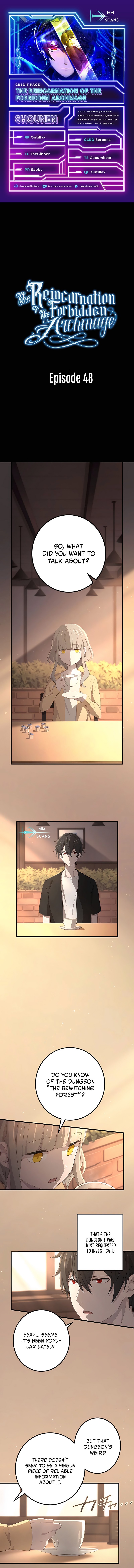 Kinki no Tensei Daimadoushi ~Munou kara Level Up de Saikyou ni~ chapter 48 page 1