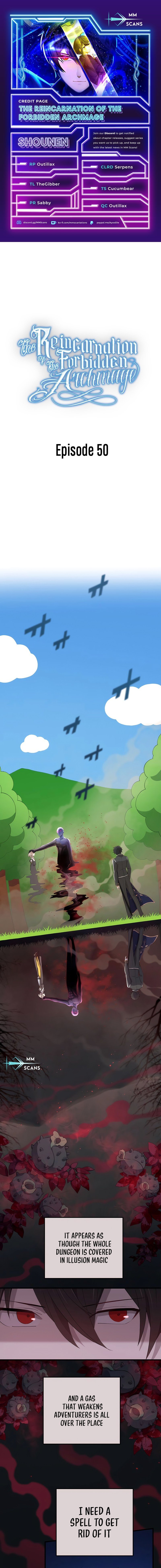 Kinki no Tensei Daimadoushi ~Munou kara Level Up de Saikyou ni~ chapter 50 page 1