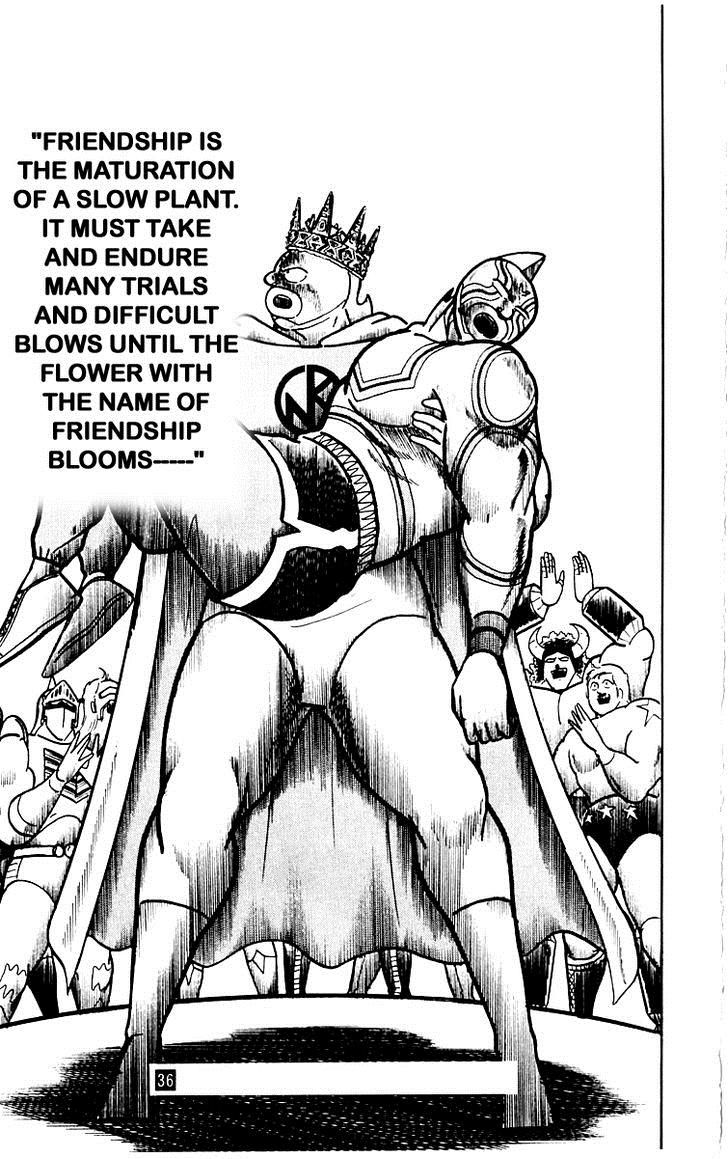 Kinnikuman chapter 387 page 36