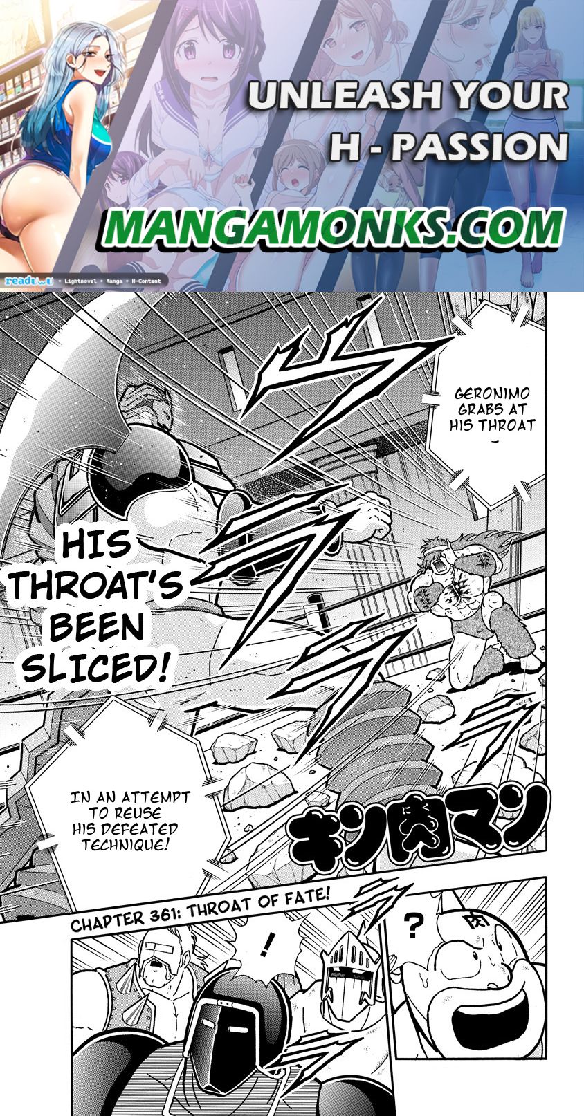 Kinnikuman chapter 752 page 1