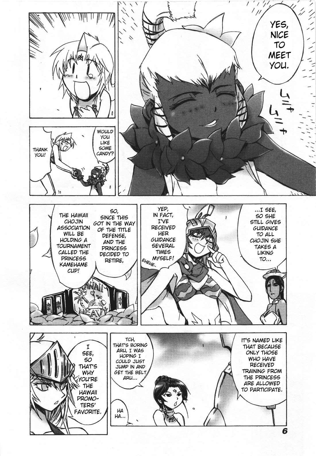 Kinnikuman Lady chapter 18 page 8