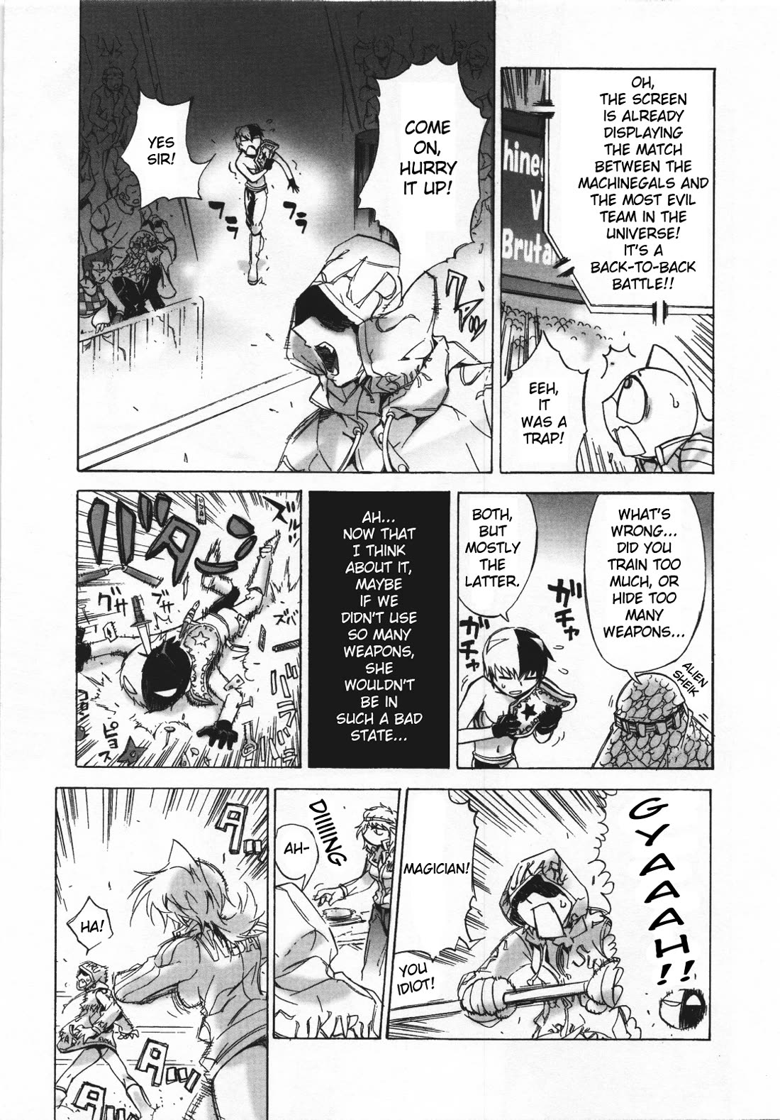 Kinnikuman Lady chapter 22 page 5