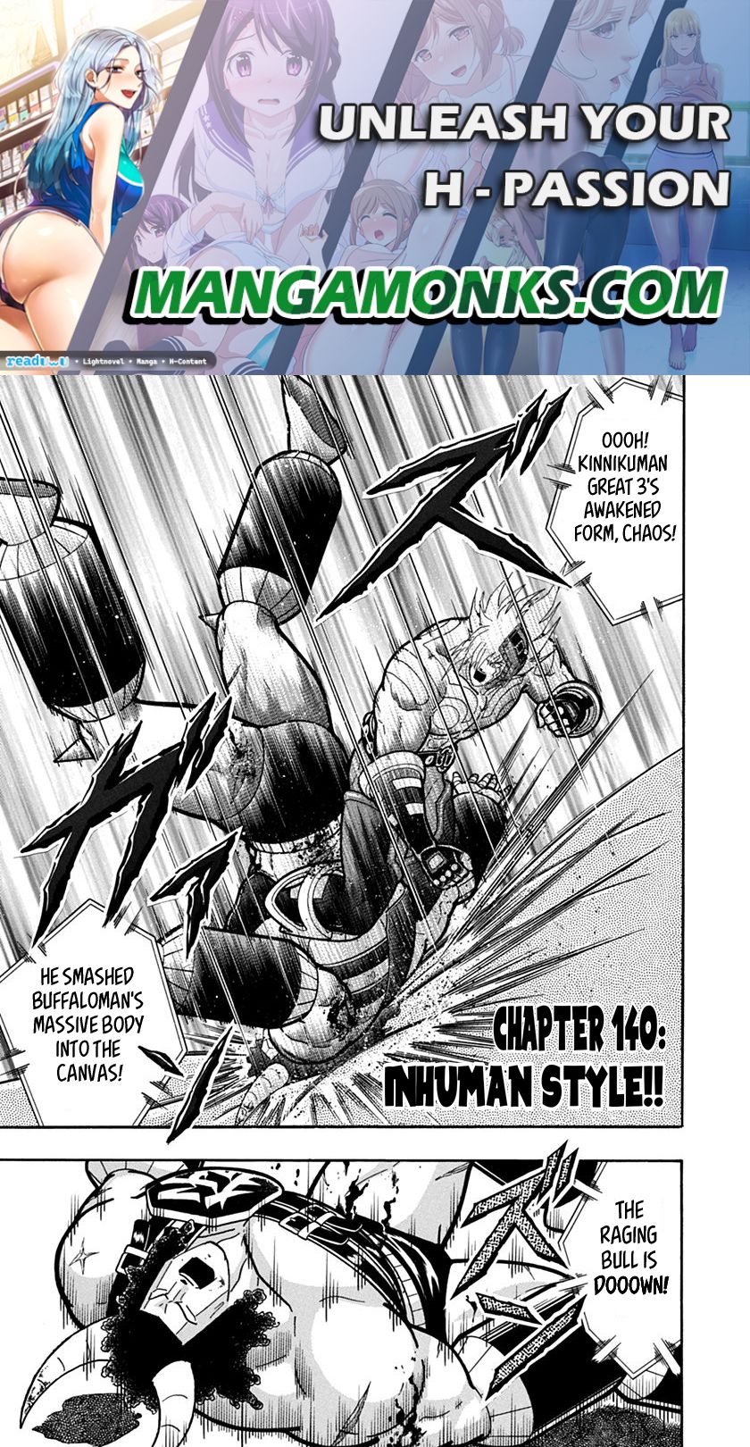 Kinnikuman Nisei chapter 140 page 1