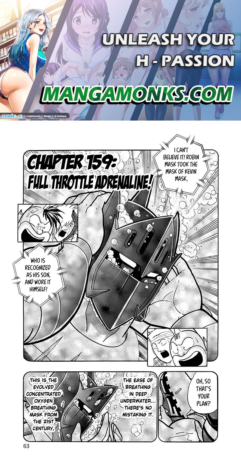 Kinnikuman Nisei chapter 159 page 1