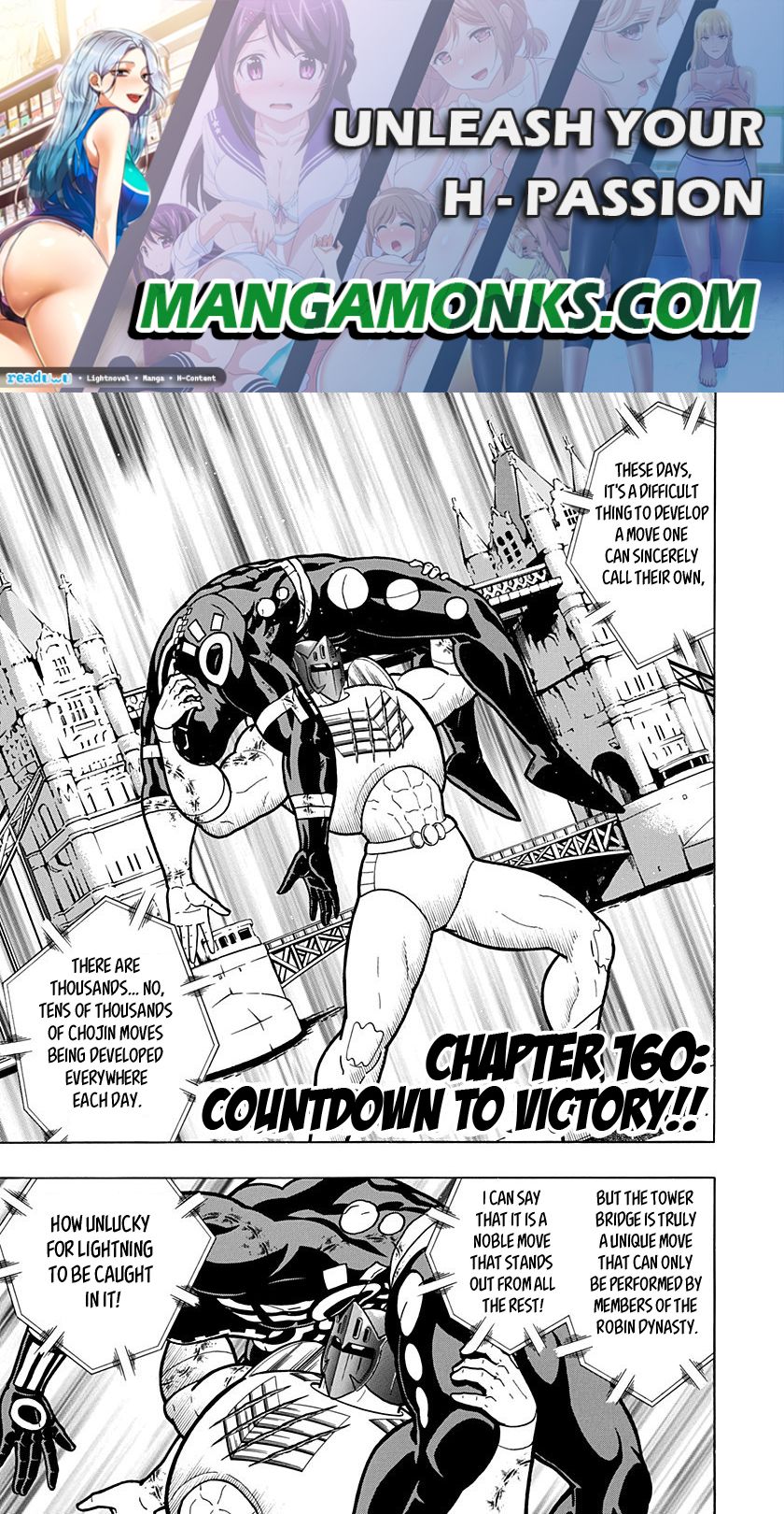 Kinnikuman Nisei chapter 160 page 1