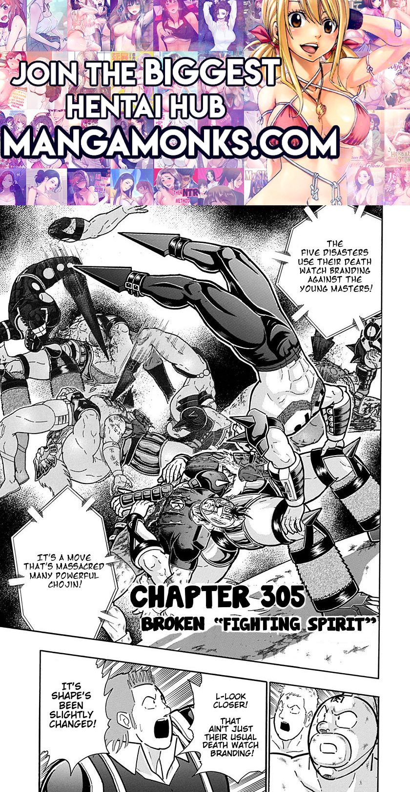 Kinnikuman Nisei chapter 305 page 1