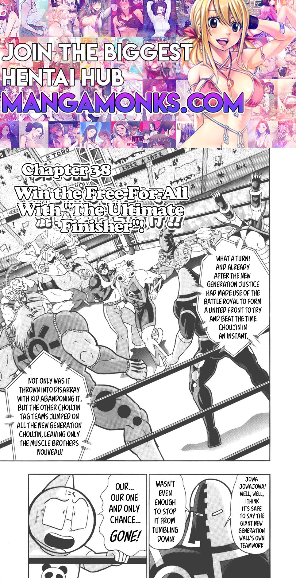 Kinnikuman Nisei chapter 38 page 1