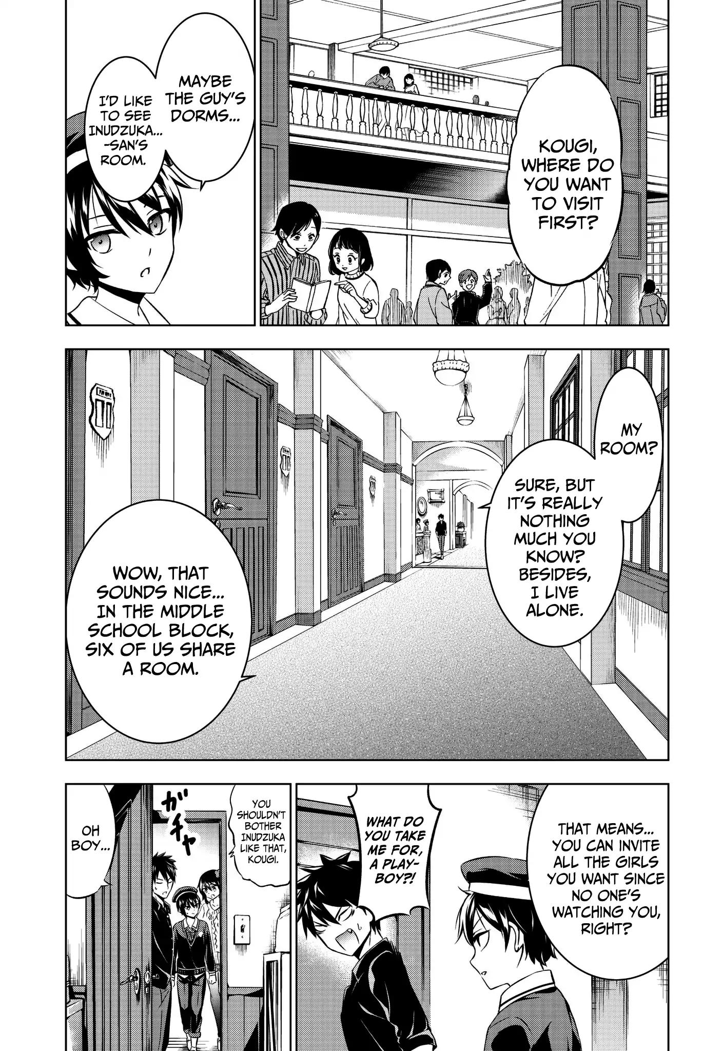 Kishuku Gakkou no Juliet chapter 45 page 10