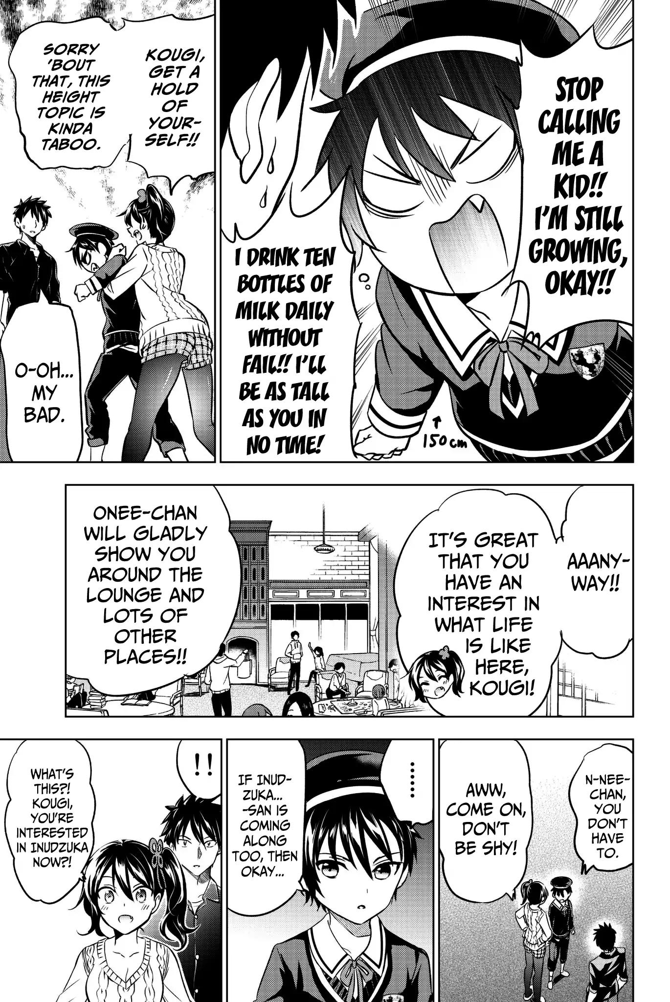 Kishuku Gakkou no Juliet chapter 45 page 8