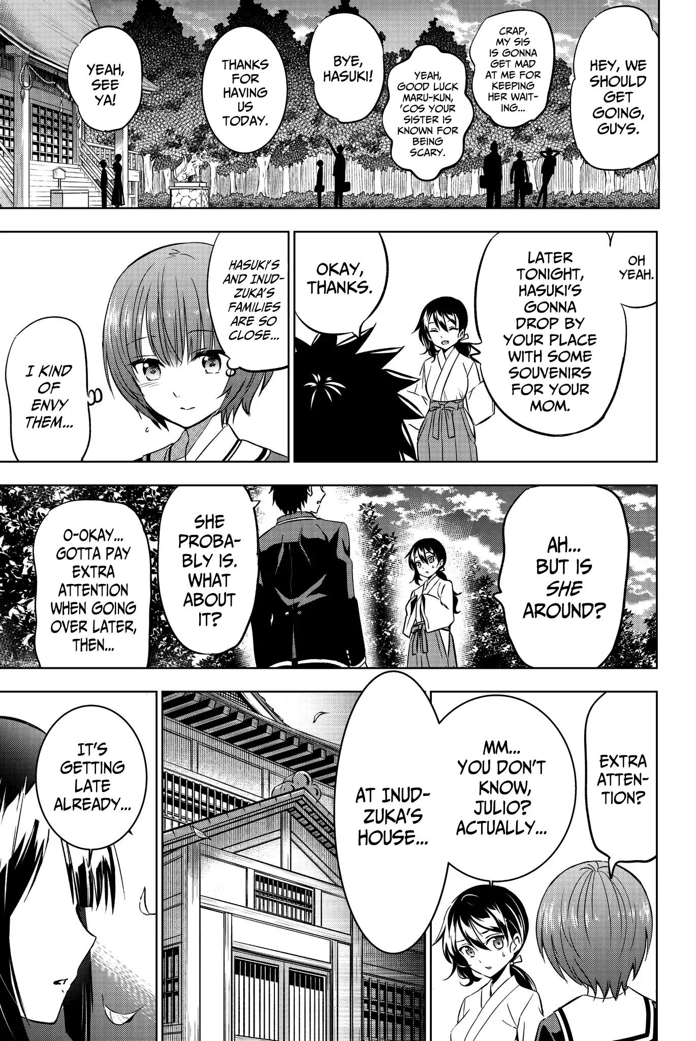 Kishuku Gakkou no Juliet chapter 48 page 17