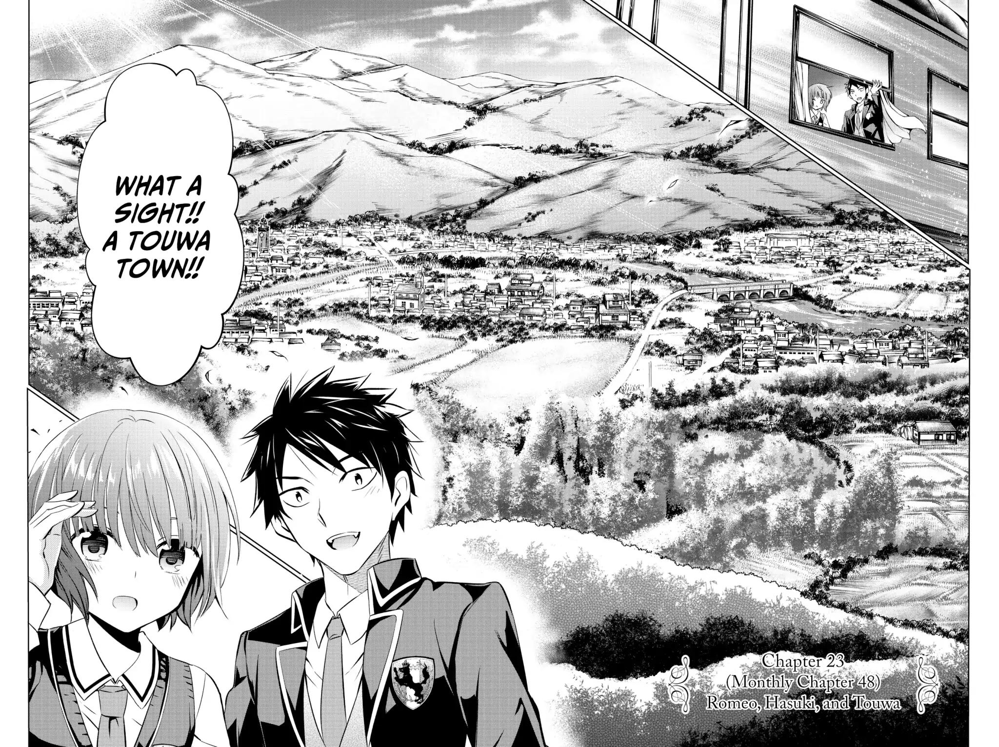 Kishuku Gakkou no Juliet chapter 48 page 1