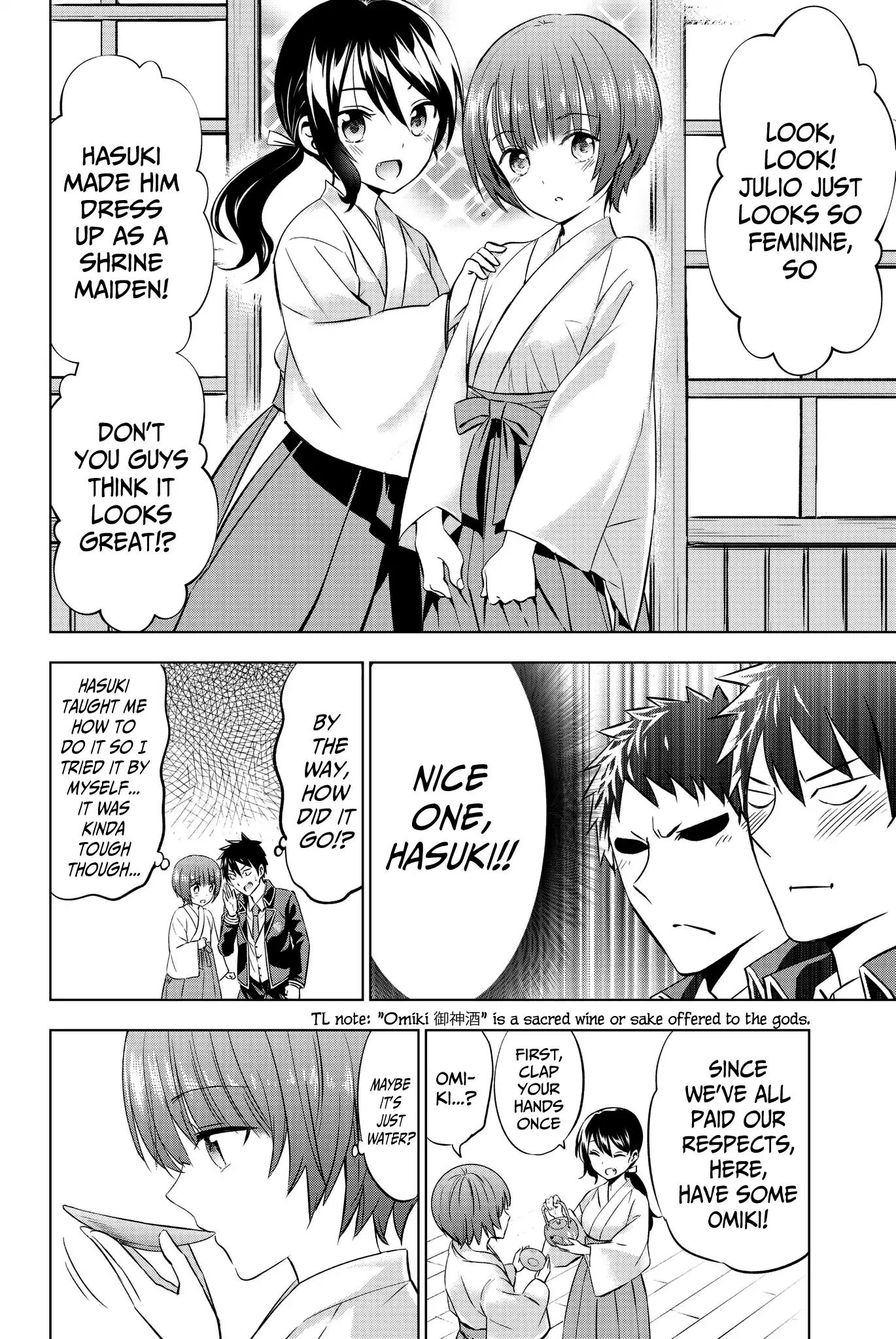 Kishuku Gakkou no Juliet chapter 48 page 14