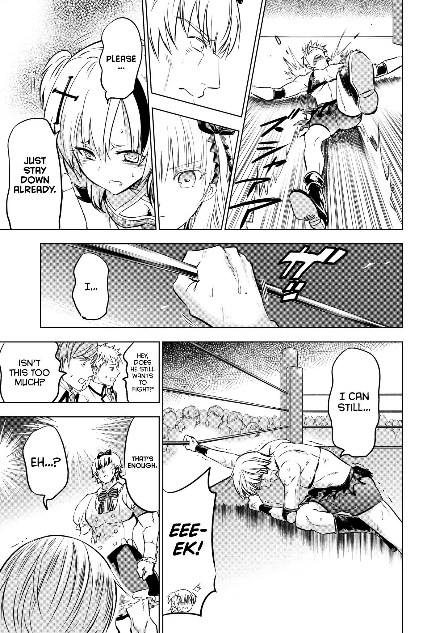 Kishuku Gakkou no Juliet chapter 61 page 15