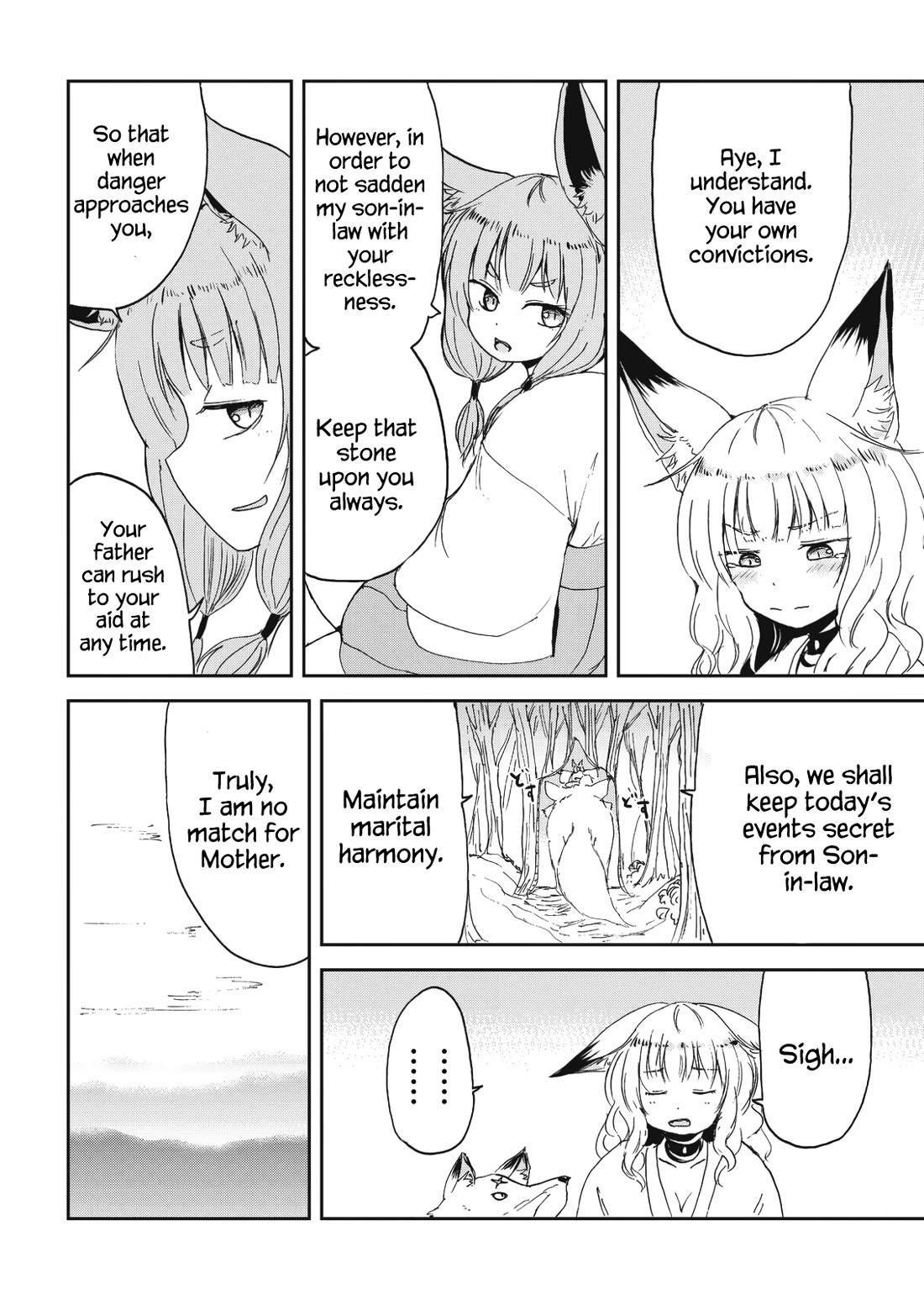 Kitsune no Oyome-chan chapter 28 page 13