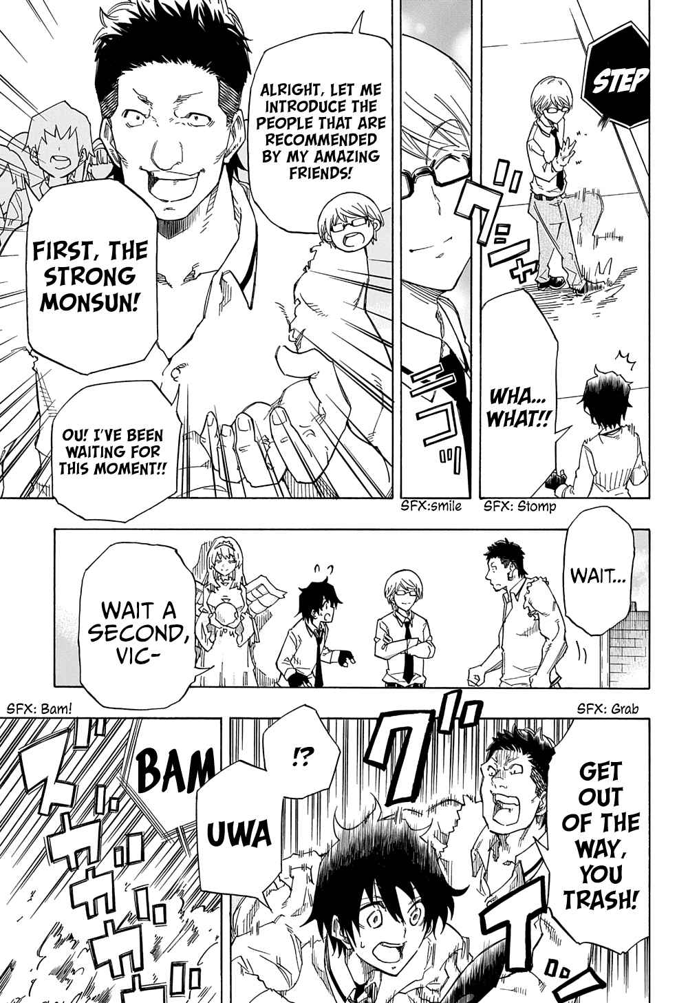 Kiyoubinbou, Jou wo Tateru – Kaitaku Gakuen no Rettousei na no ni, Joukyuu-shoku no Skill to Mahou ga Subete Tsukaemasu @COMIC chapter 1 page 13