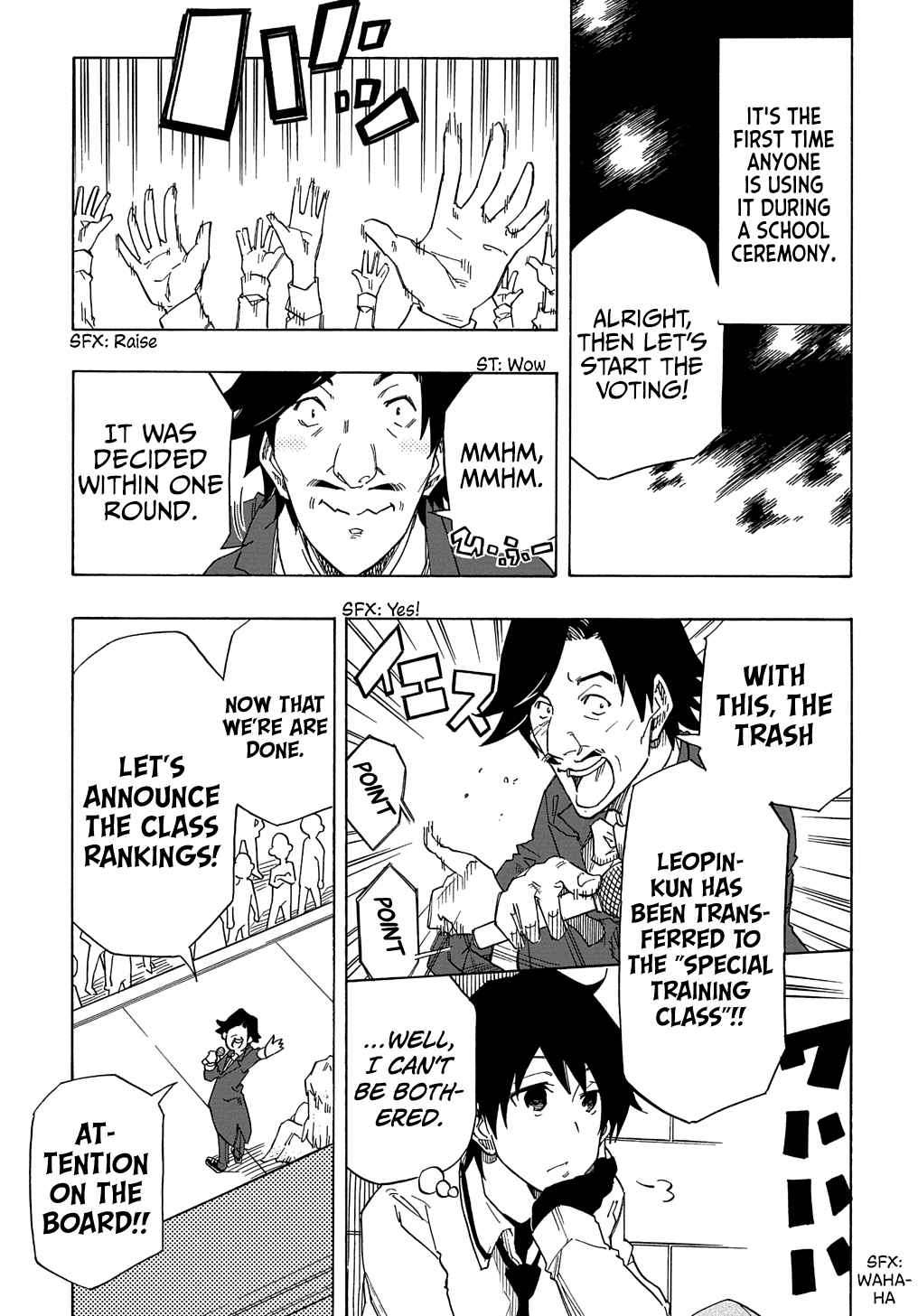 Kiyoubinbou, Jou wo Tateru – Kaitaku Gakuen no Rettousei na no ni, Joukyuu-shoku no Skill to Mahou ga Subete Tsukaemasu @COMIC chapter 1 page 17