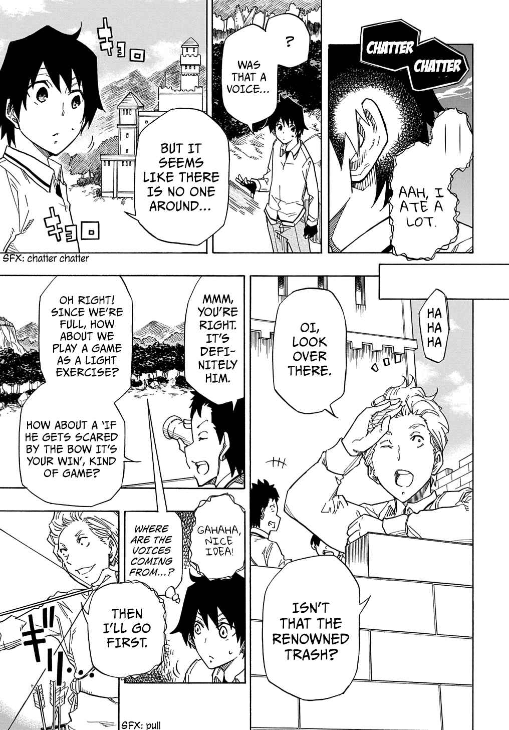 Kiyoubinbou, Jou wo Tateru – Kaitaku Gakuen no Rettousei na no ni, Joukyuu-shoku no Skill to Mahou ga Subete Tsukaemasu @COMIC chapter 1 page 35