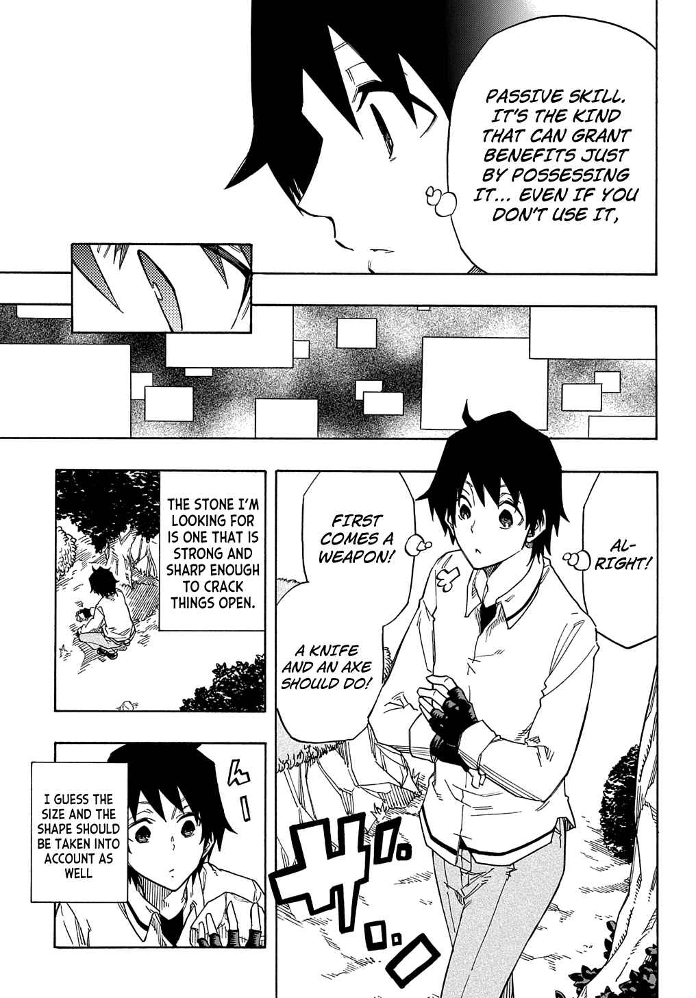 Kiyoubinbou, Jou wo Tateru – Kaitaku Gakuen no Rettousei na no ni, Joukyuu-shoku no Skill to Mahou ga Subete Tsukaemasu @COMIC chapter 1 page 43