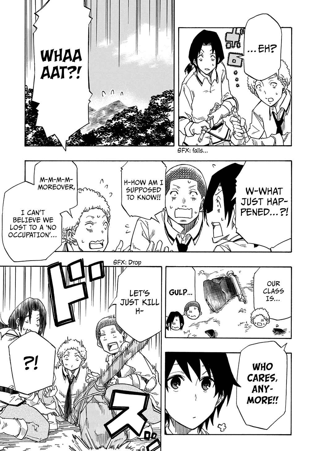 Kiyoubinbou, Jou wo Tateru – Kaitaku Gakuen no Rettousei na no ni, Joukyuu-shoku no Skill to Mahou ga Subete Tsukaemasu @COMIC chapter 1 page 55