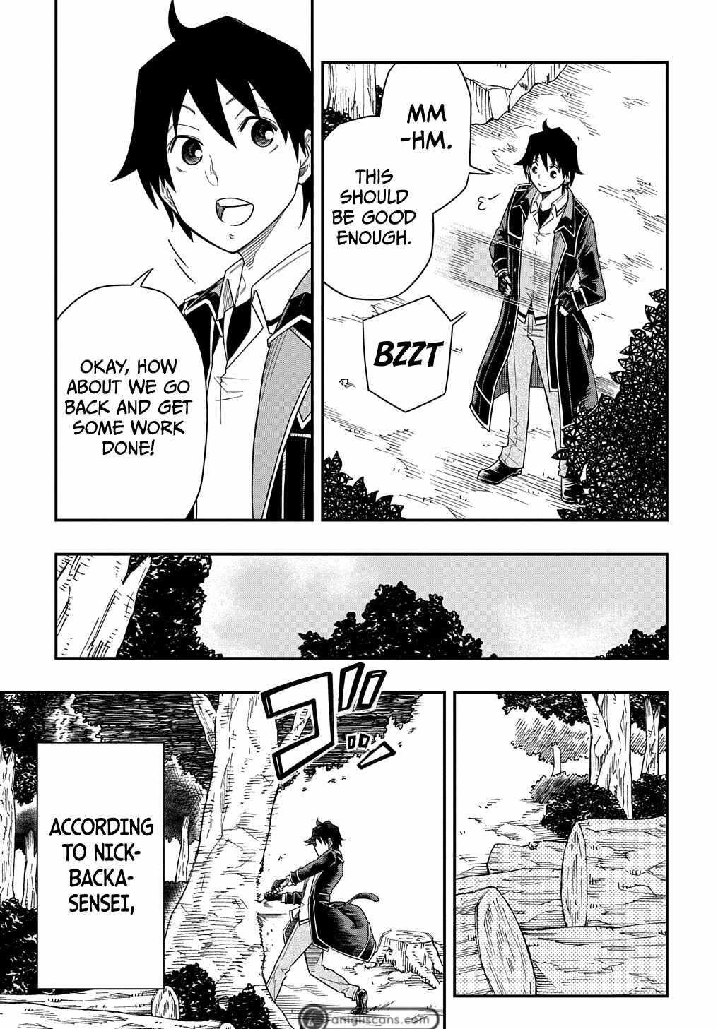 Kiyoubinbou, Jou wo Tateru – Kaitaku Gakuen no Rettousei na no ni, Joukyuu-shoku no Skill to Mahou ga Subete Tsukaemasu @COMIC chapter 10.1 page 8