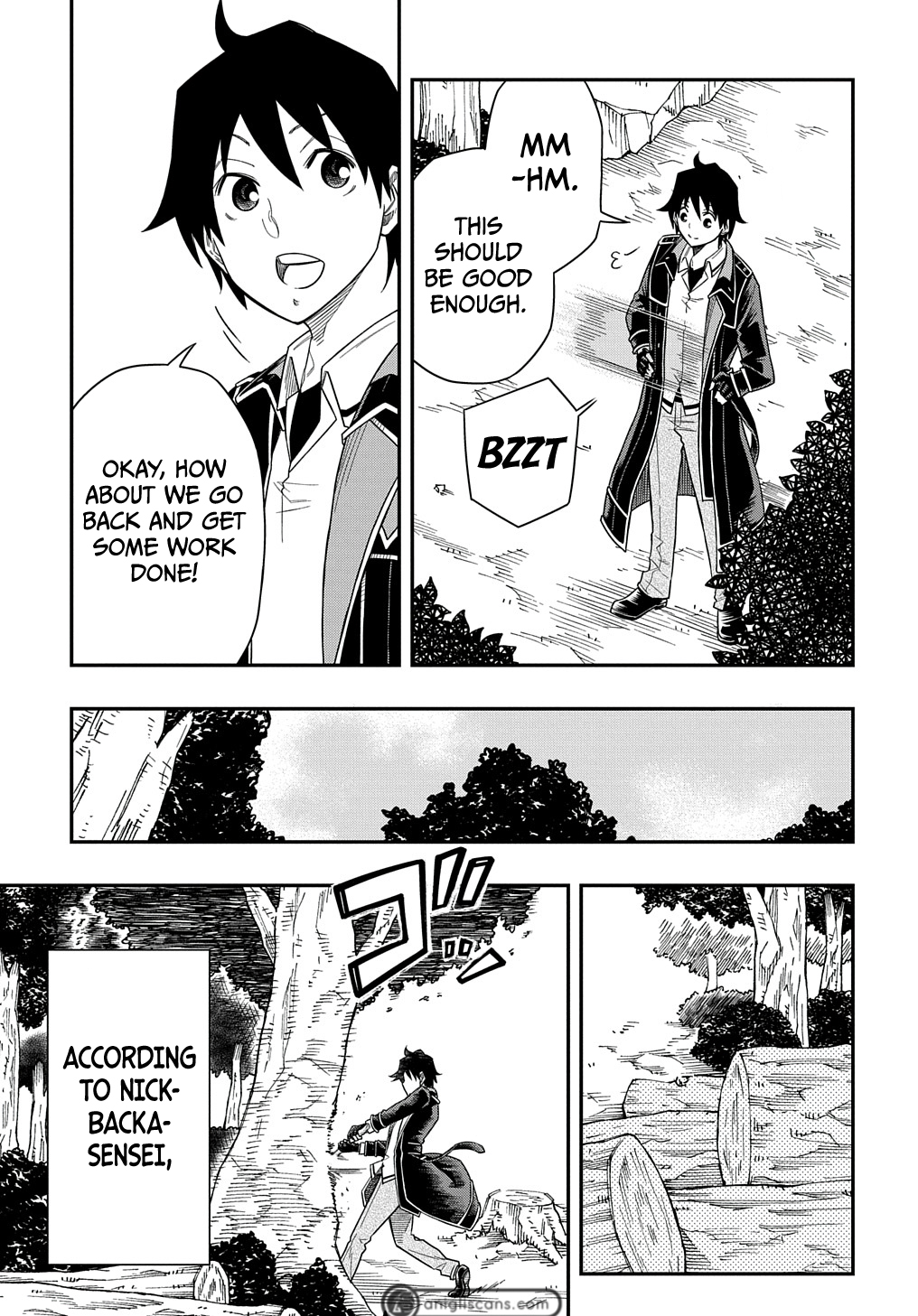 Kiyoubinbou, Jou wo Tateru – Kaitaku Gakuen no Rettousei na no ni, Joukyuu-shoku no Skill to Mahou ga Subete Tsukaemasu @COMIC chapter 10 page 8