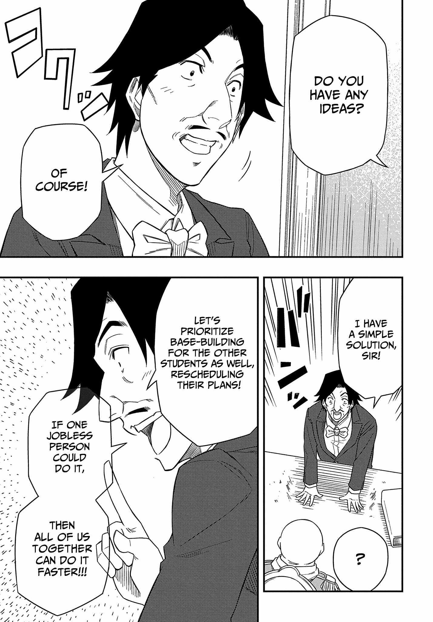 Kiyoubinbou, Jou wo Tateru – Kaitaku Gakuen no Rettousei na no ni, Joukyuu-shoku no Skill to Mahou ga Subete Tsukaemasu @COMIC chapter 11 page 19