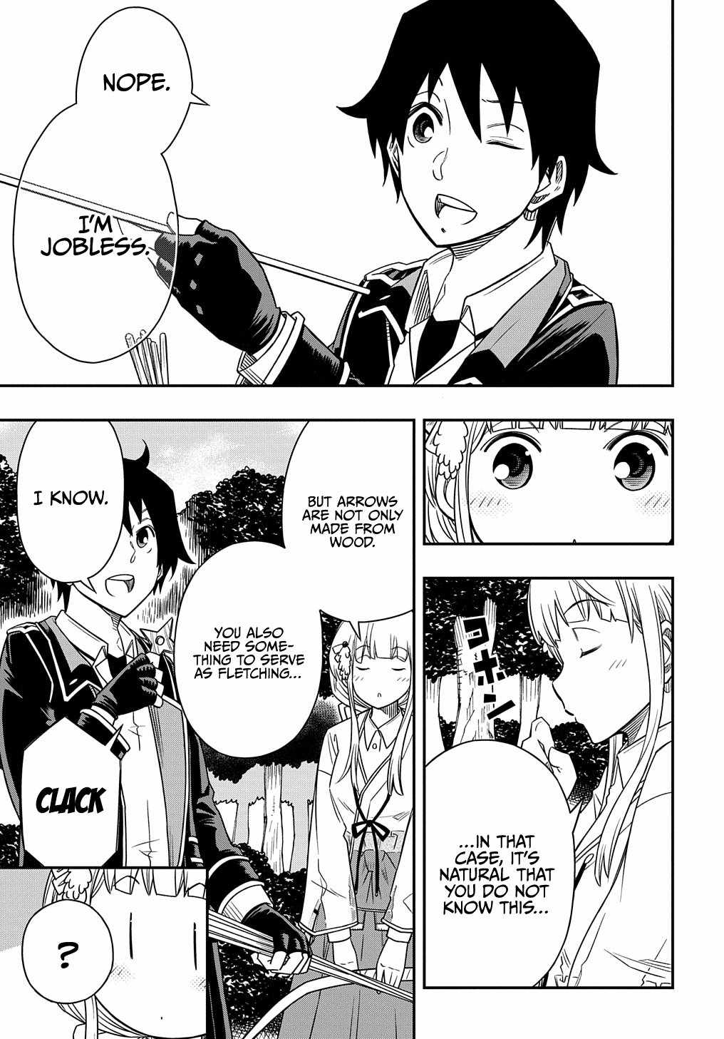 Kiyoubinbou, Jou wo Tateru – Kaitaku Gakuen no Rettousei na no ni, Joukyuu-shoku no Skill to Mahou ga Subete Tsukaemasu @COMIC chapter 12 page 20