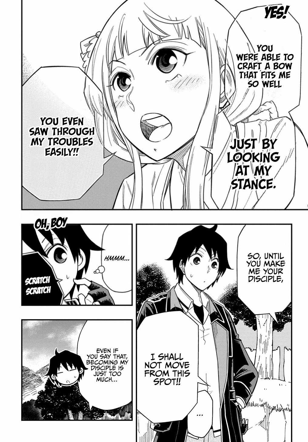 Kiyoubinbou, Jou wo Tateru – Kaitaku Gakuen no Rettousei na no ni, Joukyuu-shoku no Skill to Mahou ga Subete Tsukaemasu @COMIC chapter 13 page 6