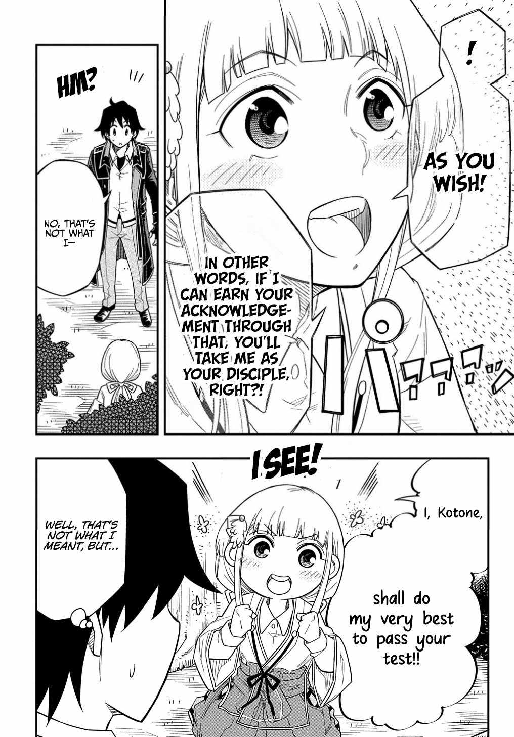 Kiyoubinbou, Jou wo Tateru – Kaitaku Gakuen no Rettousei na no ni, Joukyuu-shoku no Skill to Mahou ga Subete Tsukaemasu @COMIC chapter 13 page 8