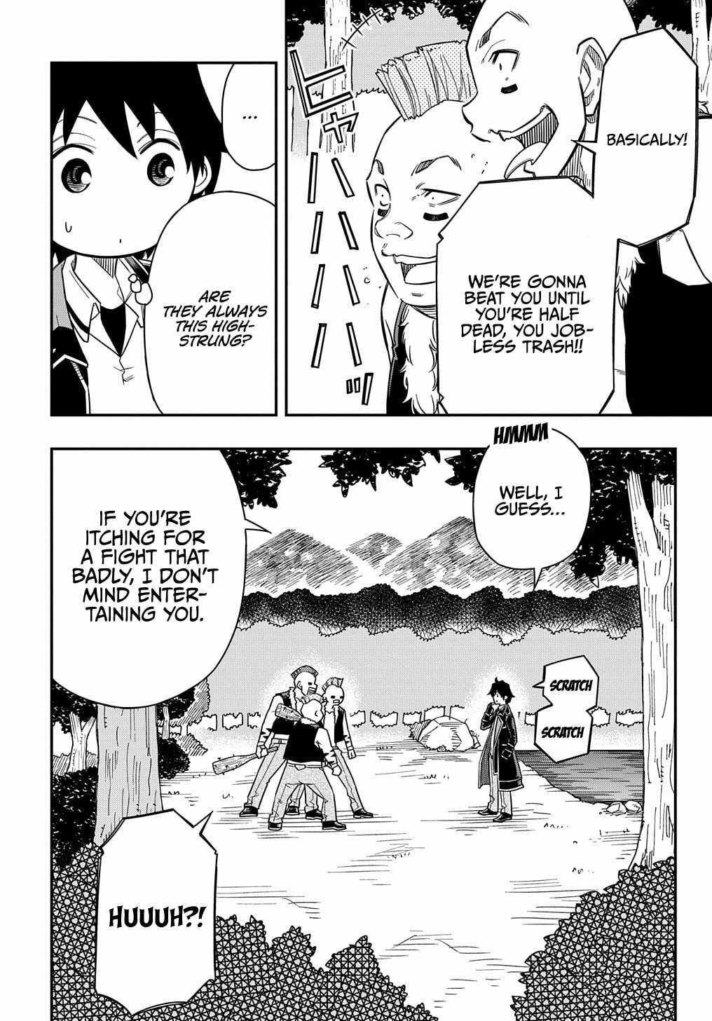 Kiyoubinbou, Jou wo Tateru – Kaitaku Gakuen no Rettousei na no ni, Joukyuu-shoku no Skill to Mahou ga Subete Tsukaemasu @COMIC chapter 14 page 14