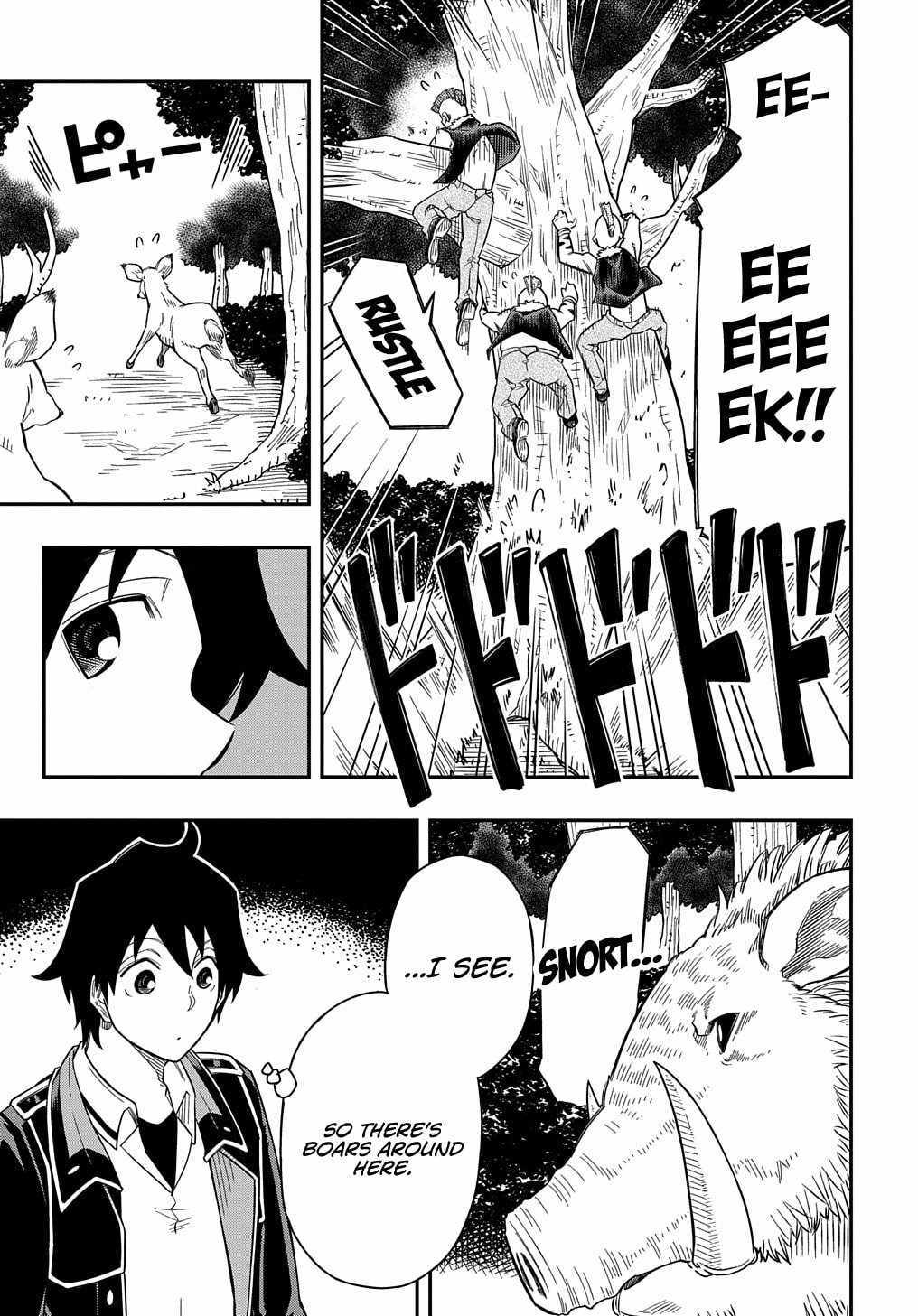 Kiyoubinbou, Jou wo Tateru – Kaitaku Gakuen no Rettousei na no ni, Joukyuu-shoku no Skill to Mahou ga Subete Tsukaemasu @COMIC chapter 14 page 21