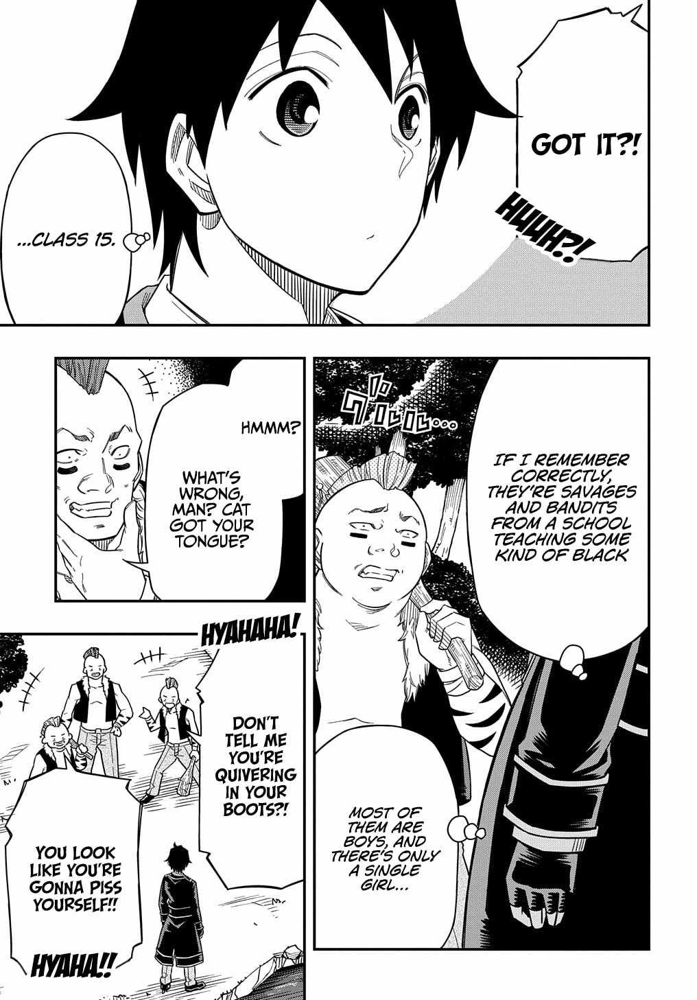 Kiyoubinbou, Jou wo Tateru – Kaitaku Gakuen no Rettousei na no ni, Joukyuu-shoku no Skill to Mahou ga Subete Tsukaemasu @COMIC chapter 14 page 9