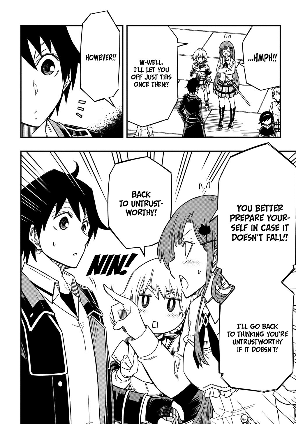 Kiyoubinbou, Jou wo Tateru – Kaitaku Gakuen no Rettousei na no ni, Joukyuu-shoku no Skill to Mahou ga Subete Tsukaemasu @COMIC chapter 16.2 page 7