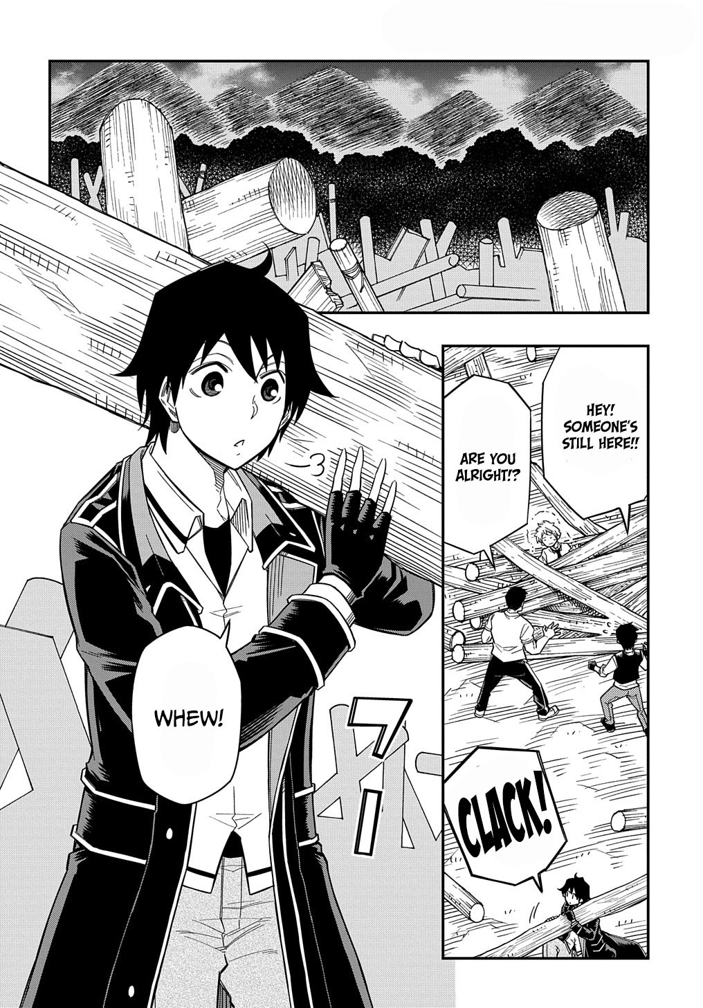 Kiyoubinbou, Jou wo Tateru – Kaitaku Gakuen no Rettousei na no ni, Joukyuu-shoku no Skill to Mahou ga Subete Tsukaemasu @COMIC chapter 17 page 2