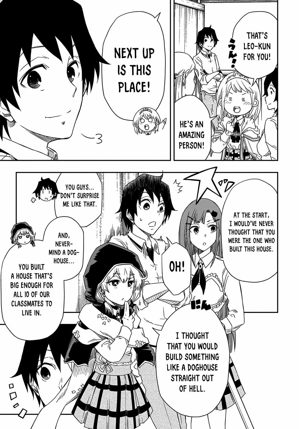 Kiyoubinbou, Jou wo Tateru – Kaitaku Gakuen no Rettousei na no ni, Joukyuu-shoku no Skill to Mahou ga Subete Tsukaemasu @COMIC chapter 2 page 33