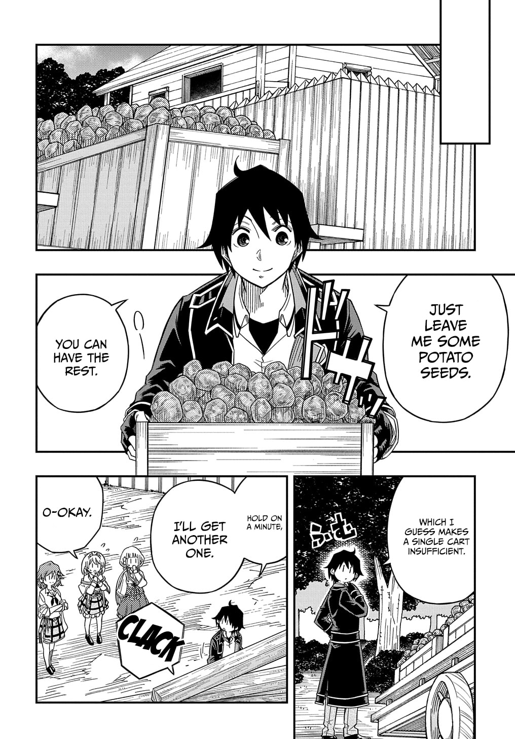 Kiyoubinbou, Jou wo Tateru – Kaitaku Gakuen no Rettousei na no ni, Joukyuu-shoku no Skill to Mahou ga Subete Tsukaemasu @COMIC chapter 20 page 25