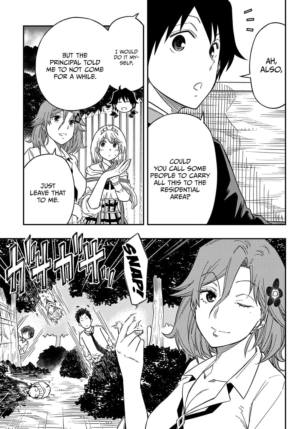 Kiyoubinbou, Jou wo Tateru – Kaitaku Gakuen no Rettousei na no ni, Joukyuu-shoku no Skill to Mahou ga Subete Tsukaemasu @COMIC chapter 20 page 26