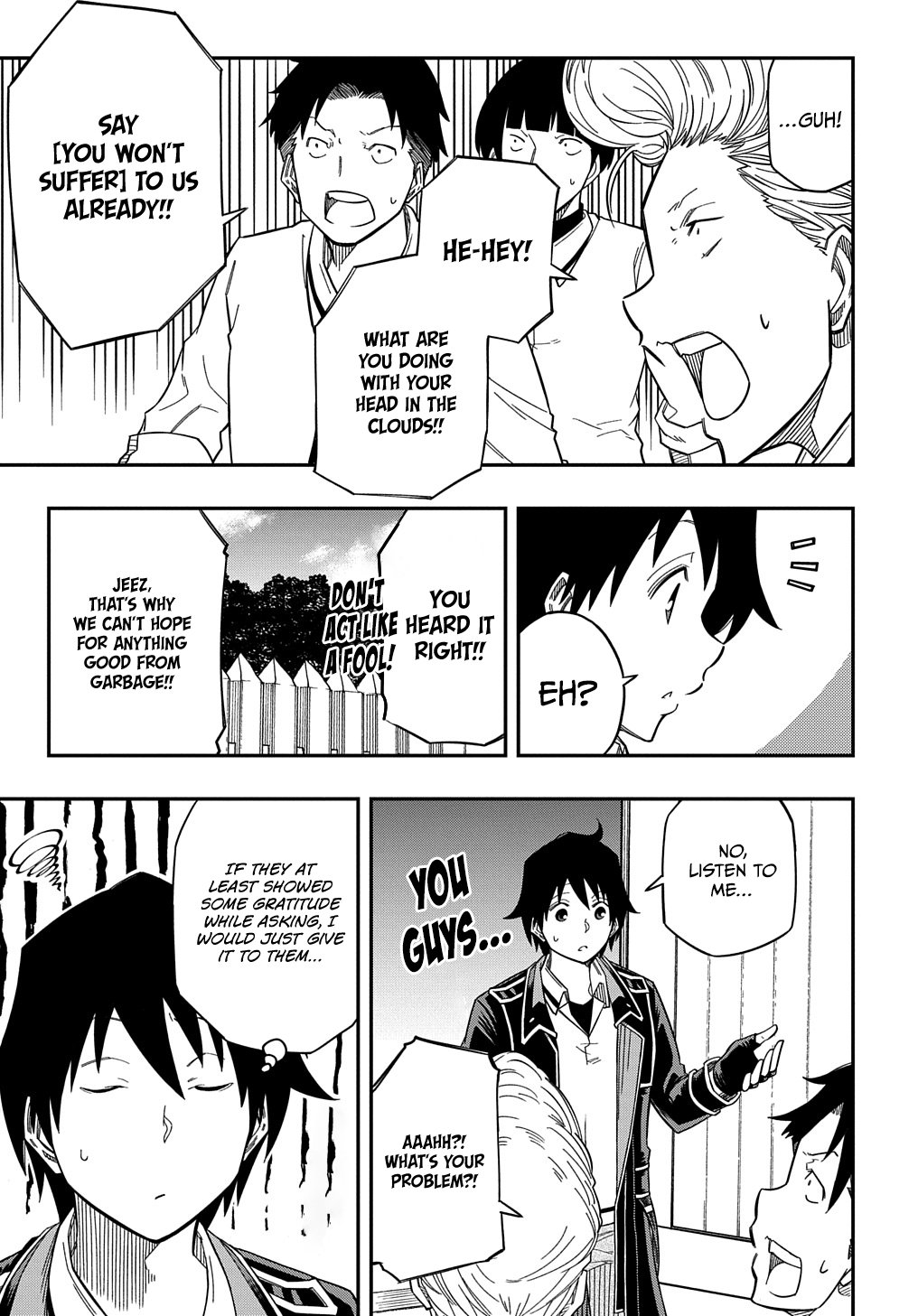 Kiyoubinbou, Jou wo Tateru – Kaitaku Gakuen no Rettousei na no ni, Joukyuu-shoku no Skill to Mahou ga Subete Tsukaemasu @COMIC chapter 21 page 4