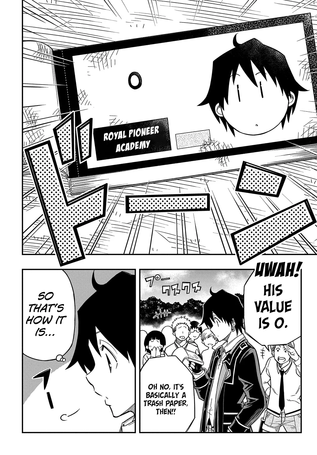 Kiyoubinbou, Jou wo Tateru – Kaitaku Gakuen no Rettousei na no ni, Joukyuu-shoku no Skill to Mahou ga Subete Tsukaemasu @COMIC chapter 22 page 25