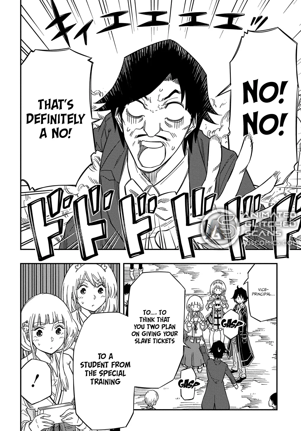 Kiyoubinbou, Jou wo Tateru – Kaitaku Gakuen no Rettousei na no ni, Joukyuu-shoku no Skill to Mahou ga Subete Tsukaemasu @COMIC chapter 23 page 4