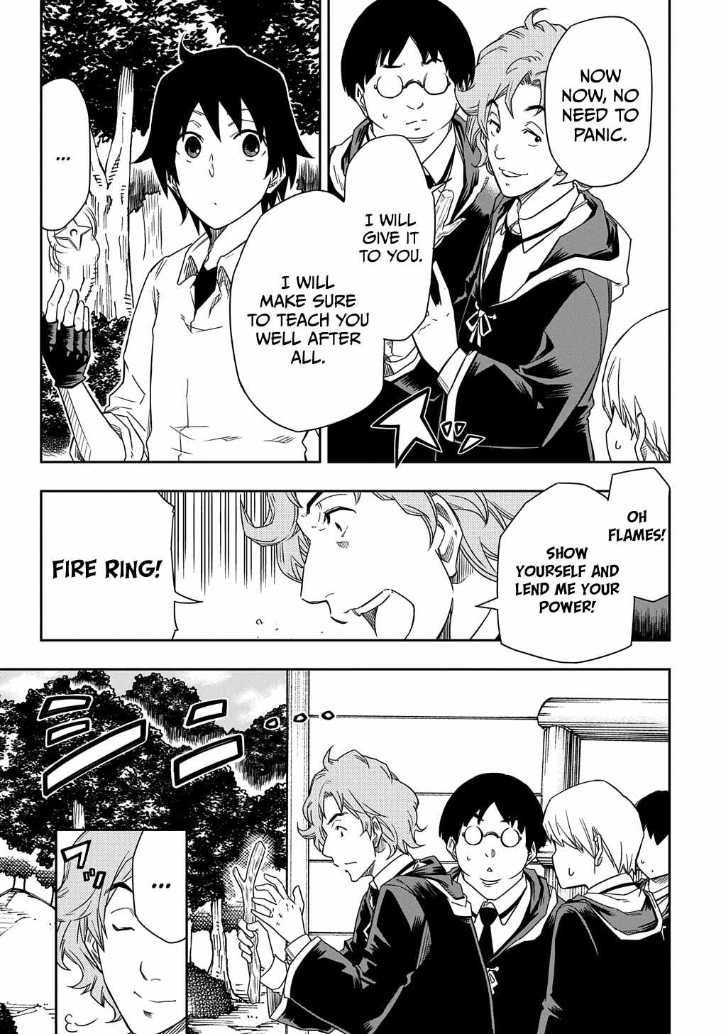 Kiyoubinbou, Jou wo Tateru – Kaitaku Gakuen no Rettousei na no ni, Joukyuu-shoku no Skill to Mahou ga Subete Tsukaemasu @COMIC chapter 3 page 8