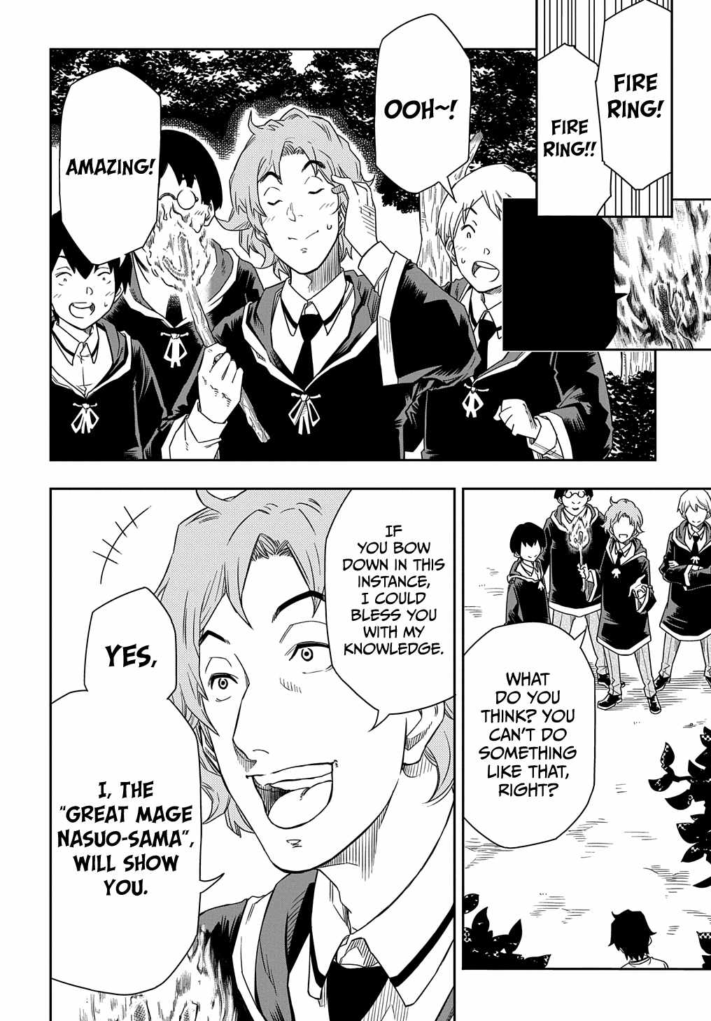 Kiyoubinbou, Jou wo Tateru – Kaitaku Gakuen no Rettousei na no ni, Joukyuu-shoku no Skill to Mahou ga Subete Tsukaemasu @COMIC chapter 3 page 9