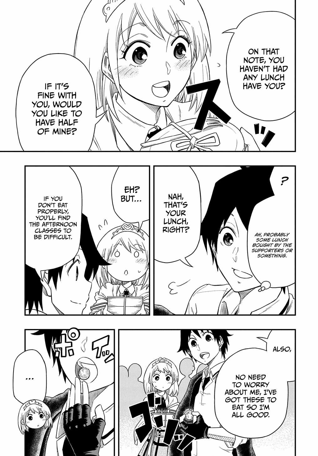 Kiyoubinbou, Jou wo Tateru – Kaitaku Gakuen no Rettousei na no ni, Joukyuu-shoku no Skill to Mahou ga Subete Tsukaemasu @COMIC chapter 6 page 10