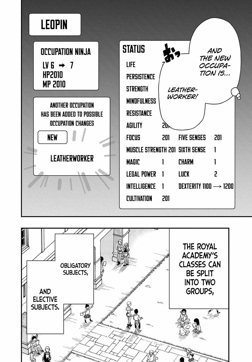 Kiyoubinbou, Jou wo Tateru – Kaitaku Gakuen no Rettousei na no ni, Joukyuu-shoku no Skill to Mahou ga Subete Tsukaemasu @COMIC chapter 6 page 33